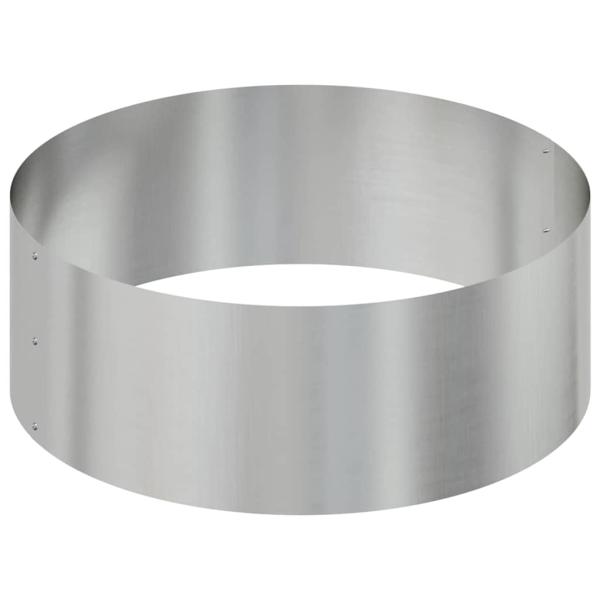 Metallpflanzgefäß Verzinkter Stahl Ø 90 cm Langlebig