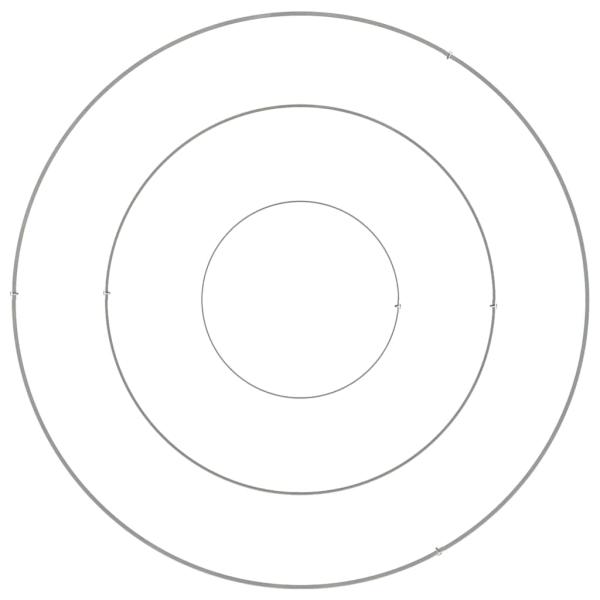 Metallpflanzgefäß Verzinkter Stahl Ø 90 cm Langlebig