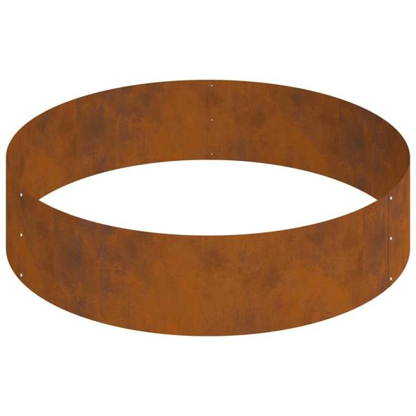 Metallpflanzgefäß Verwitterter Stahl Groß Langlebig