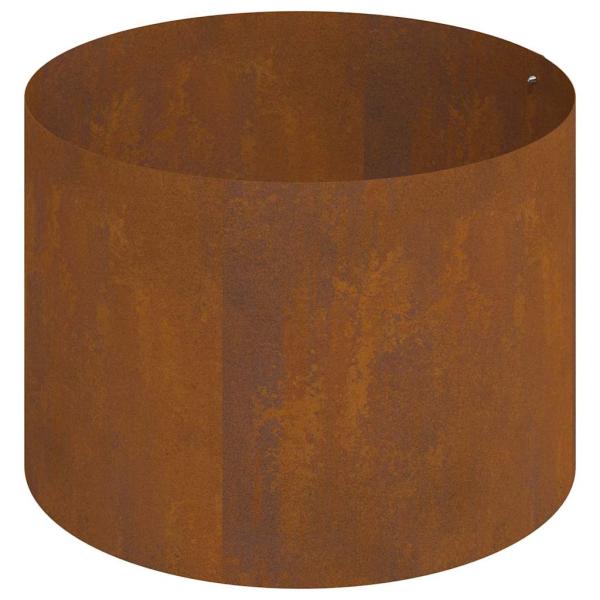 Metallpflanzgefäß Verwitterter Stahl Groß Langlebig