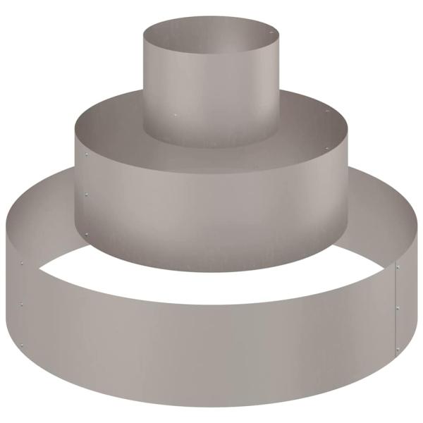 Metallpflanzgefäß Verwitterter Stahl Groß Langlebig