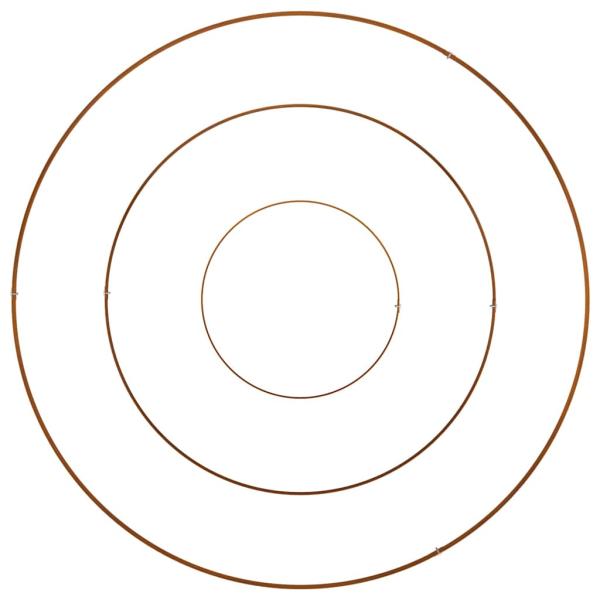 Metallpflanzgefäß Verwitterter Stahl Groß Langlebig