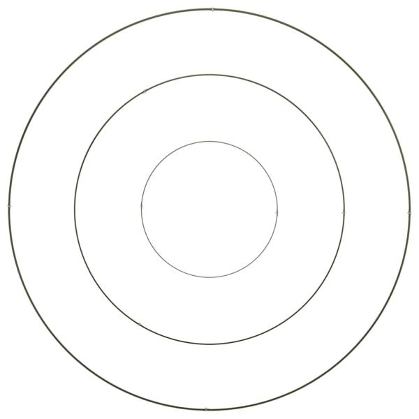Metallpflanzkübel Stahl/Olivgrün Pulverbeschichteter Stahl Ø 120 cm
