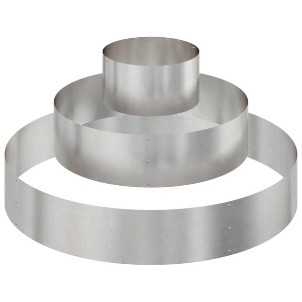 Edelstahl Pflanzkübel Edelstahl Ø 120 cm Haltbar Stylisch