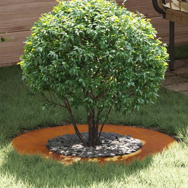 ARDEBO.de - Cortenstahl Pflanzkübel Cortenstahl 70 cm Durchmesser Langlebig