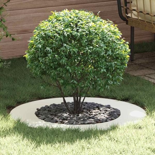 ARDEBO.de - Plastikblumentopfset Weiß Kunststoff Groß Blumentöpfe