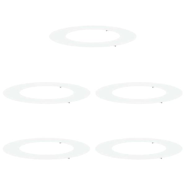 Plastikblumentopfset Weiß Kunststoff Groß Blumentöpfe