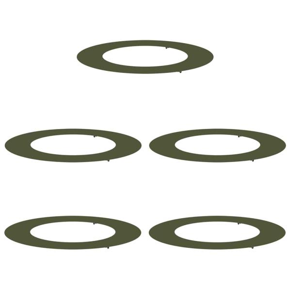 Olivegrünes Pflanzgefäß Olivegrün Kunststoff Groß