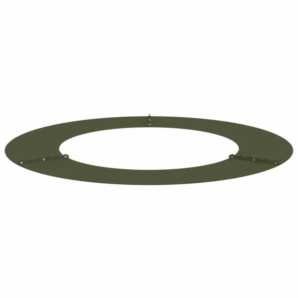 Olivegrünes Pflanzgefäß Olivegrün Kunststoff Groß