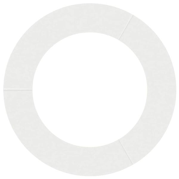 Weiße Pflanzkübel Weiß Kunststoff Groß Zusammenklappbar