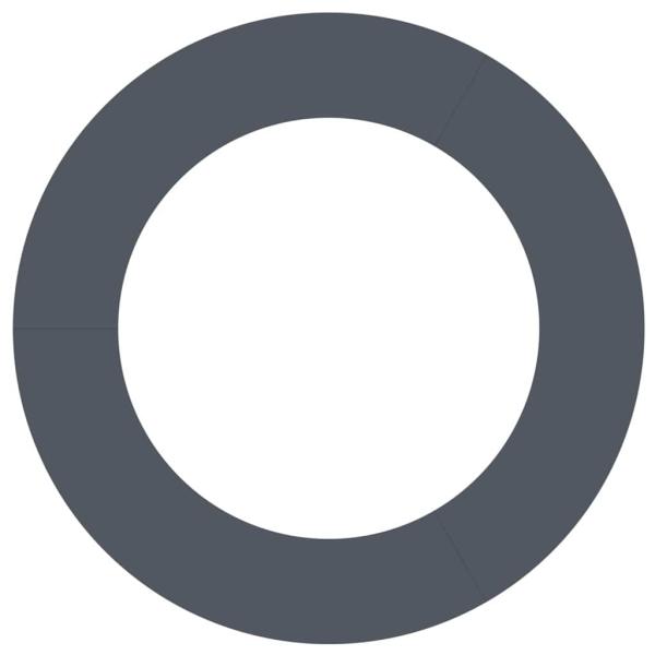 Kunststoffpflanzkübel Anthrazit Kunststoff Groß