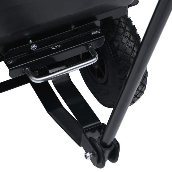 Garten-Kippwagen 300 kg 75 L Schwarz