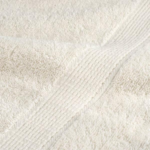 Premium-Gästetücher SOLUND 10 Stk. Cremeweiß 30x50 cm 600 g/m²