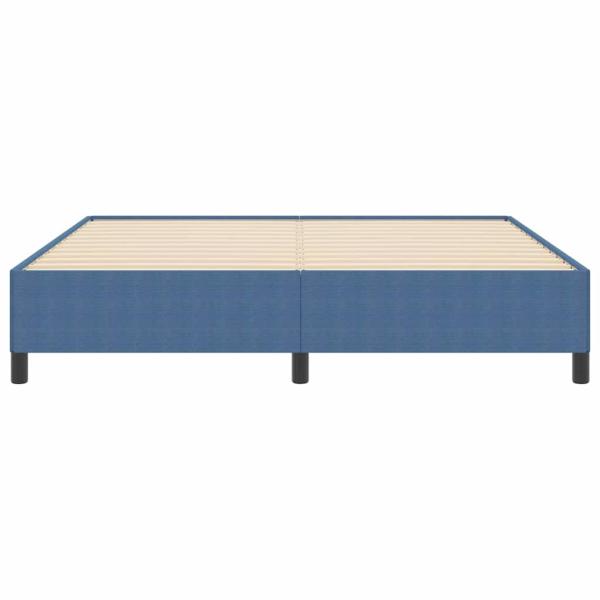 Bettgestell Blau 180x200 cm Cord-Stoff