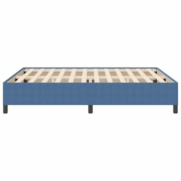 Bettgestell Blau 180x200 cm Cord-Stoff