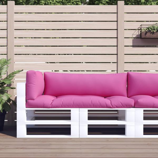 ARDEBO.de - Palettenkissen 3 Stk. Rosa Oxford-Gewebe