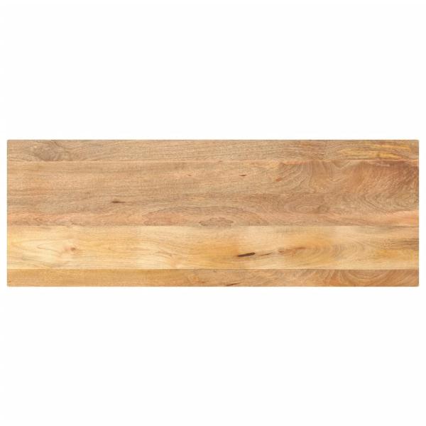 ARDEBO.de - Tischplatte 140x60x2,5 cm Rechteckig Massivholz Mango