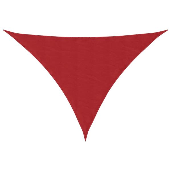 Sonnensegel Rot 7x5x5 m 100% Polyester Oxford