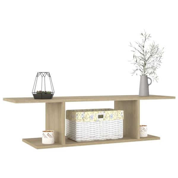 ARDEBO.de - TV-Wandschrank Sonoma-Eiche 103x30x26,5 cm