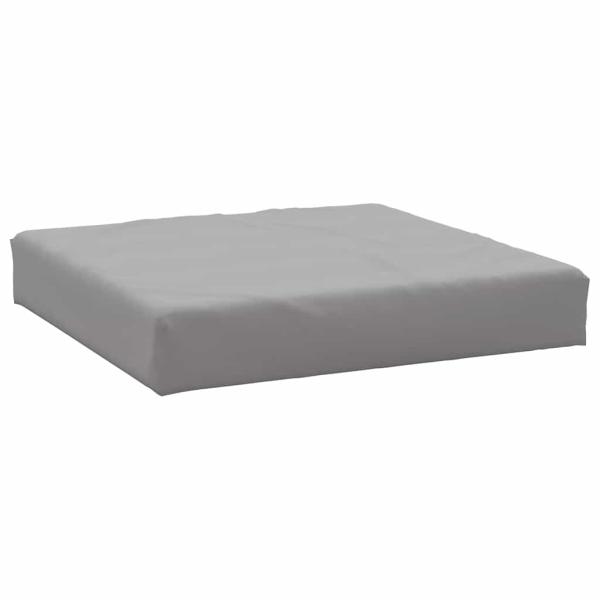 Palettenkissen 3-tlg. Grau Oxford-Gewebe