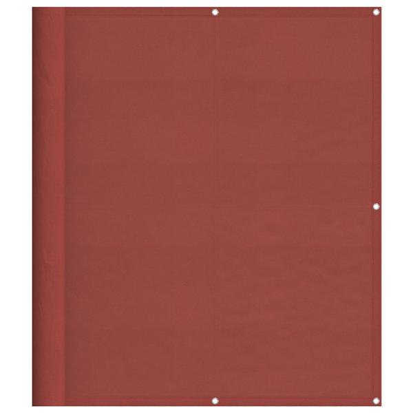 Balkon-Sichtschutz Terrakotta 120x1000cm 100 % Polyester-Oxford