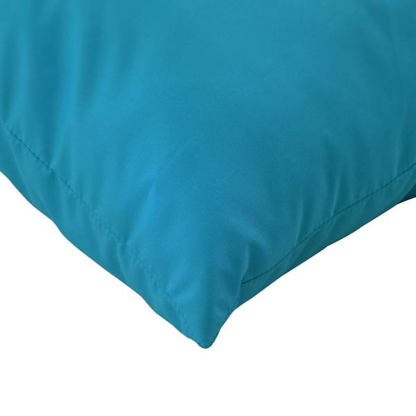 Sofakissen 4 Stk. Blau 60x60 cm Stoff
