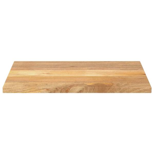 Tischplatte 80x60x2,5 cm Rechteckig Massivholz Mango