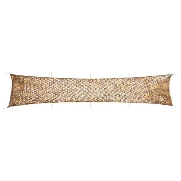 ARDEBO.de - Tarnnetz mit Aufbewahrungstasche 844x142 cm Sandfarbe