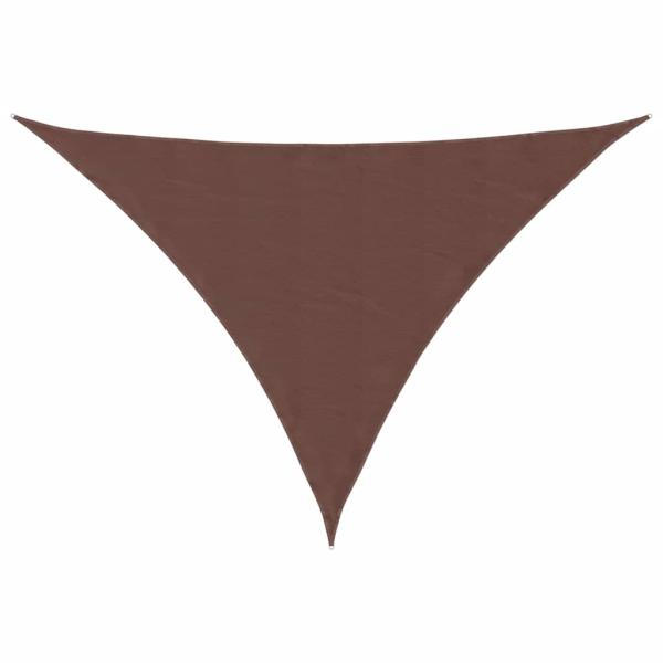 Sonnensegel Braun 7x5x5 m 100% Polyester Oxford