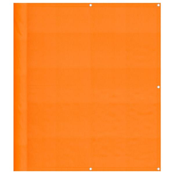 Balkon-Sichtschutz Orange 120x700 cm 100% Polyester-Oxford