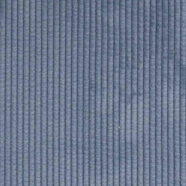 Zweisitzer-Sofa Blau 140 cm Cordstoff