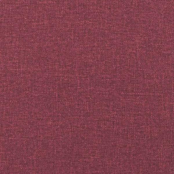 2-Sitzer-Sofa Weinrot 140 cm Stoff