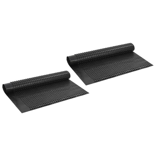 ARDEBO.de - Noppenfolie 2 Stk. HDPE 400 g/m² 1×20 m