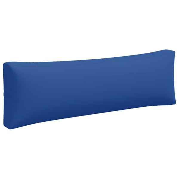 Palettenkissen 3-tlg. Blau Stoff