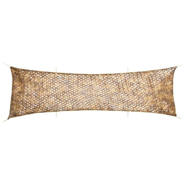ARDEBO.de - Tarnnetz mit Aufbewahrungstasche 753x199 cm Sandfarbe