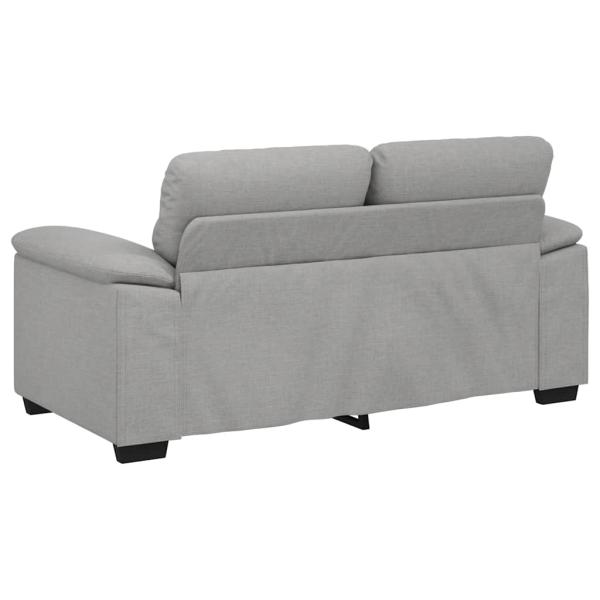 2-Sitzer-Sofa Wolkengrau 120 cm Stoff
