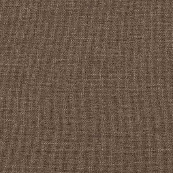 ARDEBO.de - 2-Sitzer-Sofa Braun 140 cm Stoff