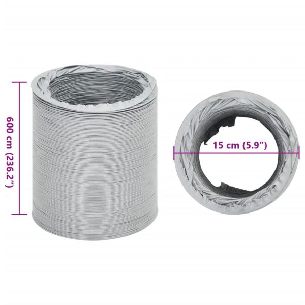 Abluftschlauch PVC 6 m Ø15 cm