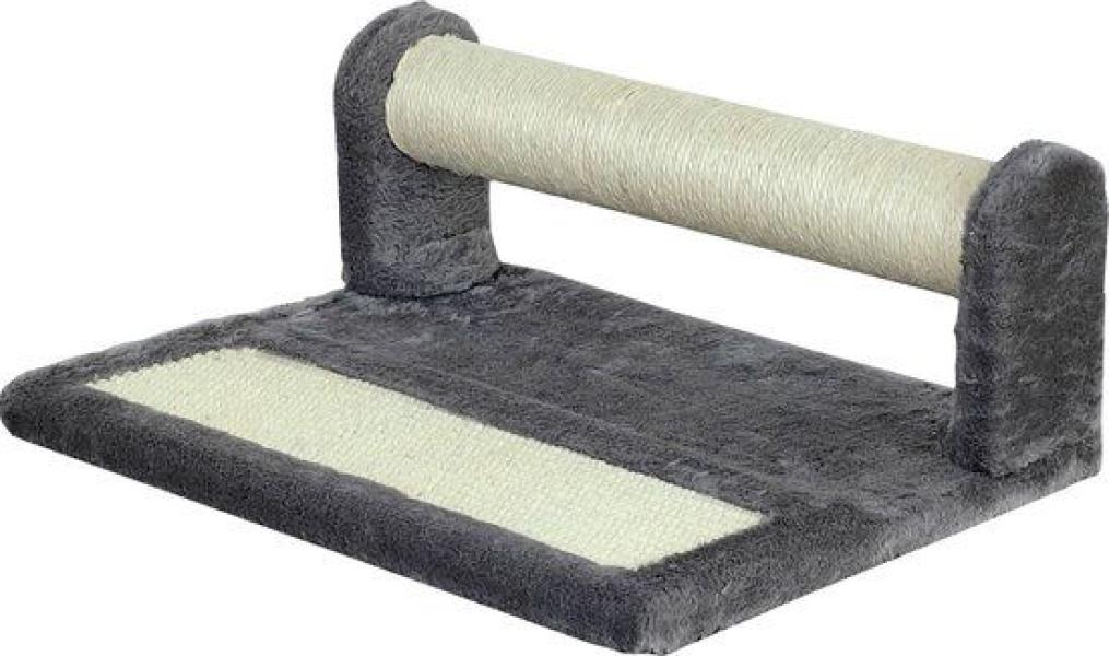 ARDEBO.de Quapas Cat Scratching Cylinder Board Dark Grey