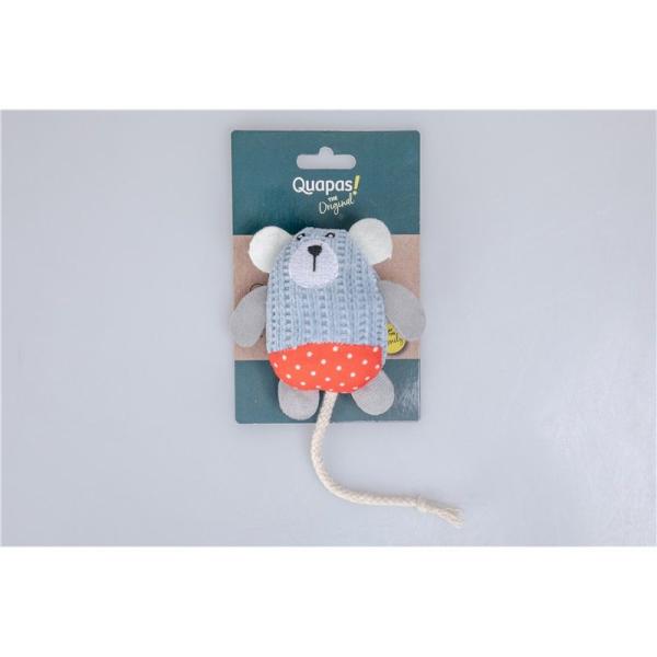 ARDEBO.de Quapas Cat Toy Bear