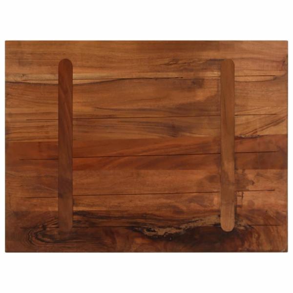 Tischplatte 70x50x2,5 cm Rechteckig Altholz Massiv