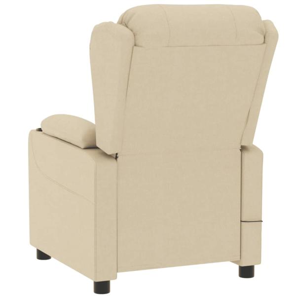 Relaxsessel Elektrisch Creme Stoff