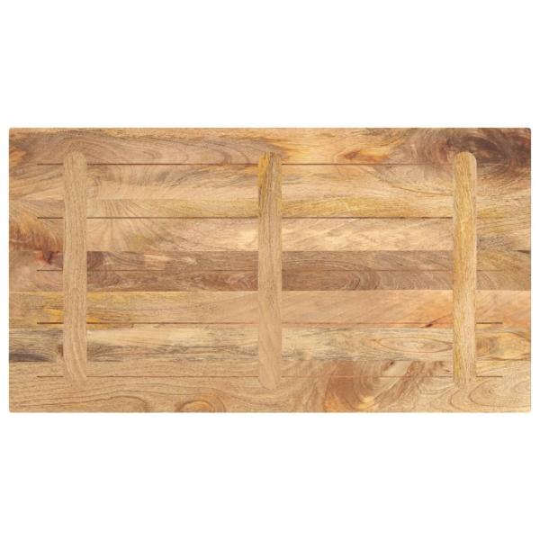Tischplatte 100x60x3,8 cm Rechteckig Massivholz Mango