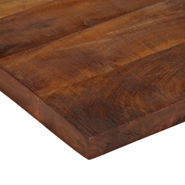 Tischplatte 80x50x2,5 cm Rechteckig Altholz Massiv