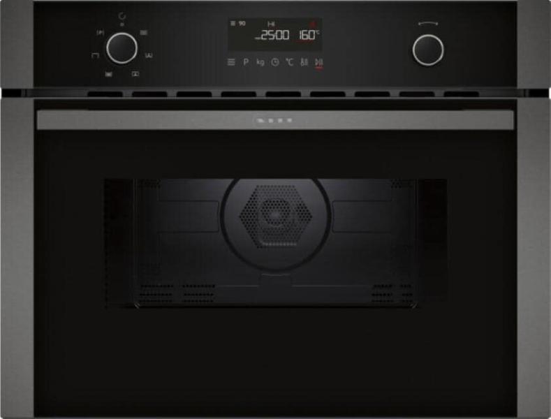 ARDEBO.de Neff C1AMG84G1 N50 Einbau Mikrowelle, 59,4 cm breit, 900W, 44 L, Heißluftfunktio, Grillfunktion, Graphite-Grey