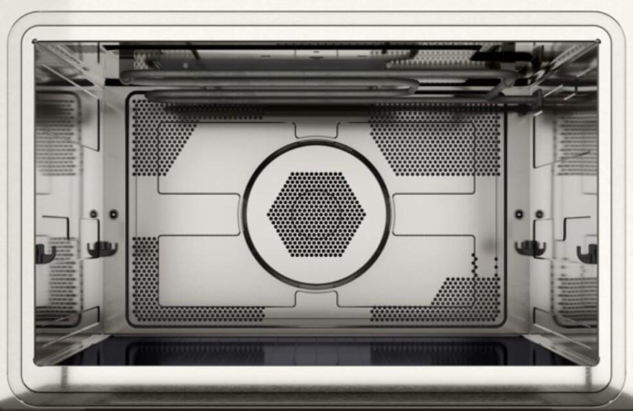 Neff C1AMG84G1 N50 Einbau Mikrowelle, 59,4 cm breit, 900W, 44 L, Heißluftfunktio, Grillfunktion, Graphite-Grey