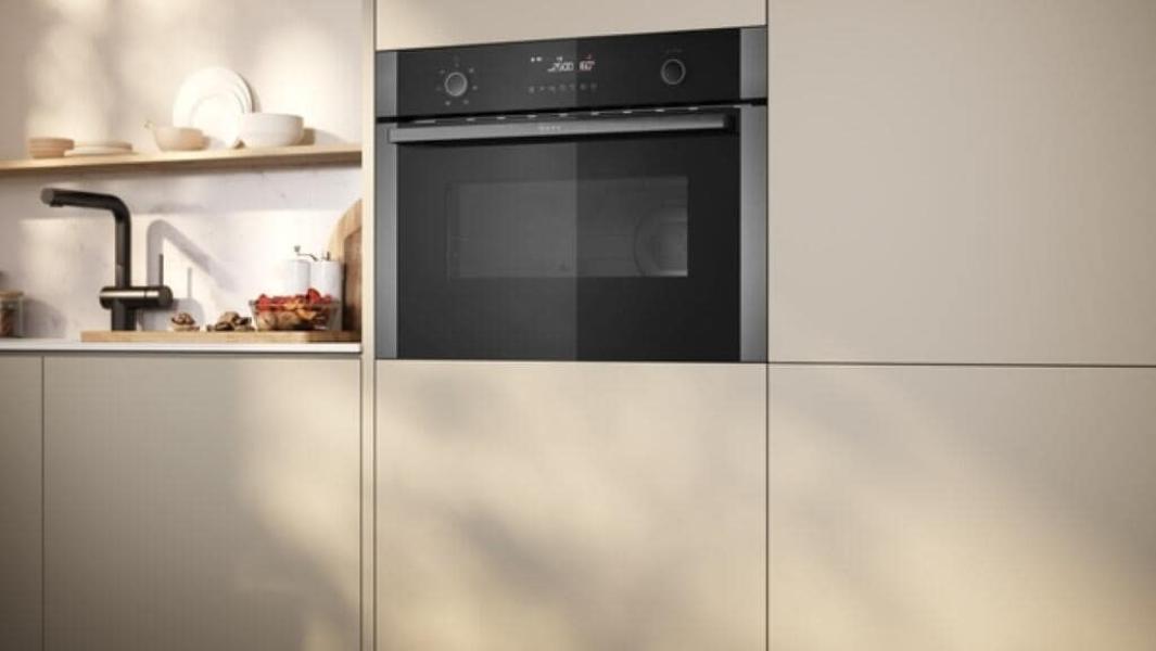Neff C1AMG84G1 N50 Einbau Mikrowelle, 59,4 cm breit, 900W, 44 L, Heißluftfunktio, Grillfunktion, Graphite-Grey