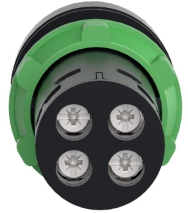 Schneider Electric Drucktaster, Harmony XB7, Monoblock, Kunststoff, Ø22mm, grün, 1S, Schraubklemme (XB7NH31)