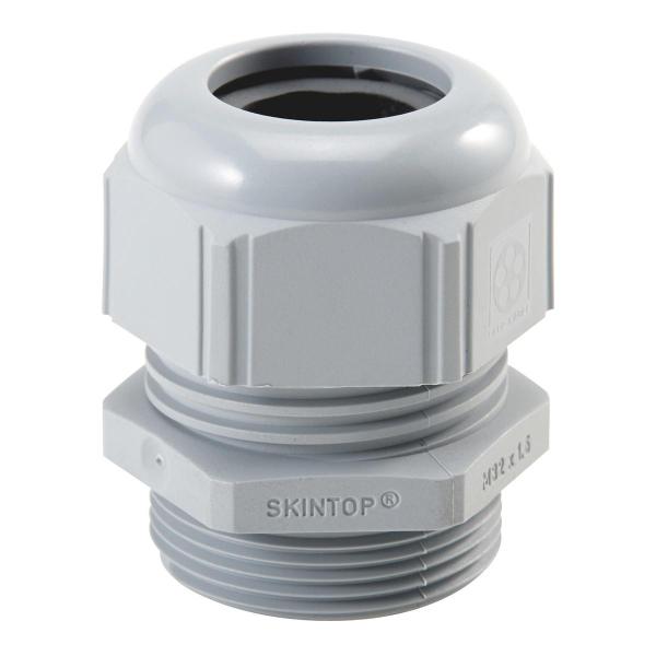 ARDEBO.de Lapp 53111450 Kabelverschraubung, SKINTOP ST-M 40x1,5mm, 10 Stück, lichtgrau