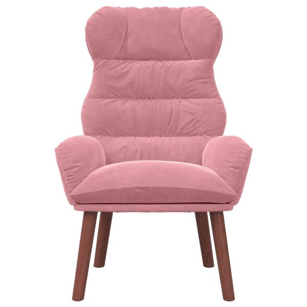 Entspannungssessel Rosa Samt